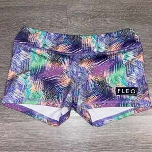 FLEO Women's Multicolor Athletic Shorts size M